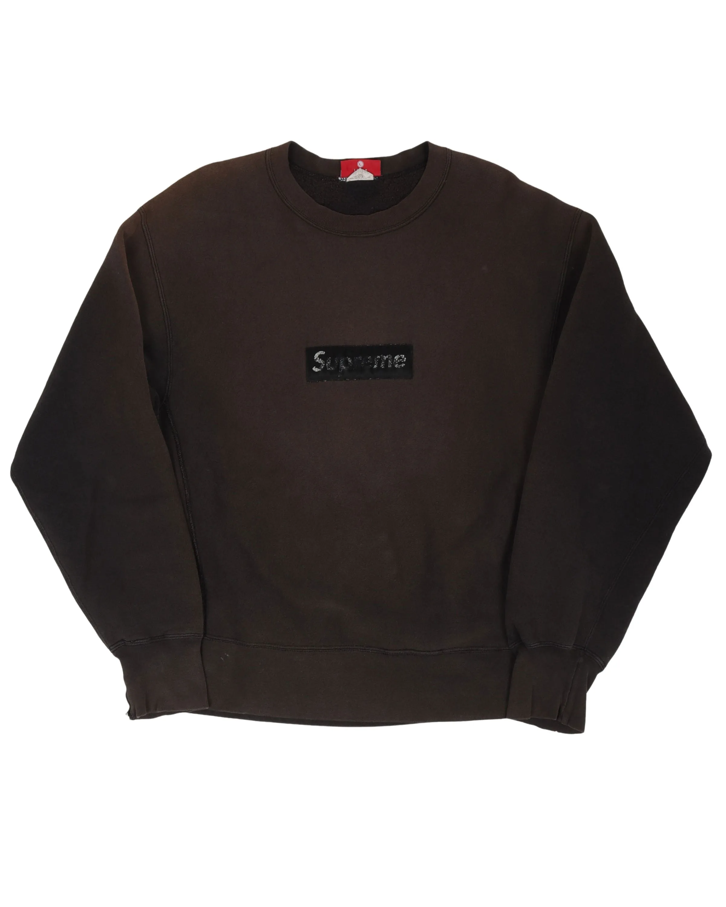 1995 Nylon Box Logo Crewneck