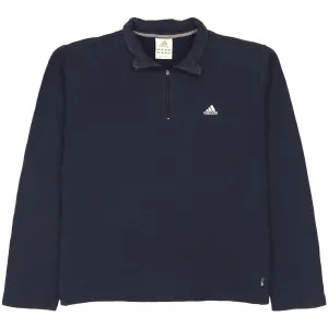 Adidas Black Quarter Zip Sweatshirt