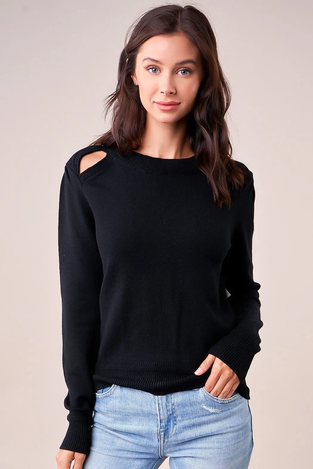 Atlanta Key Hole Cut Out Sweater