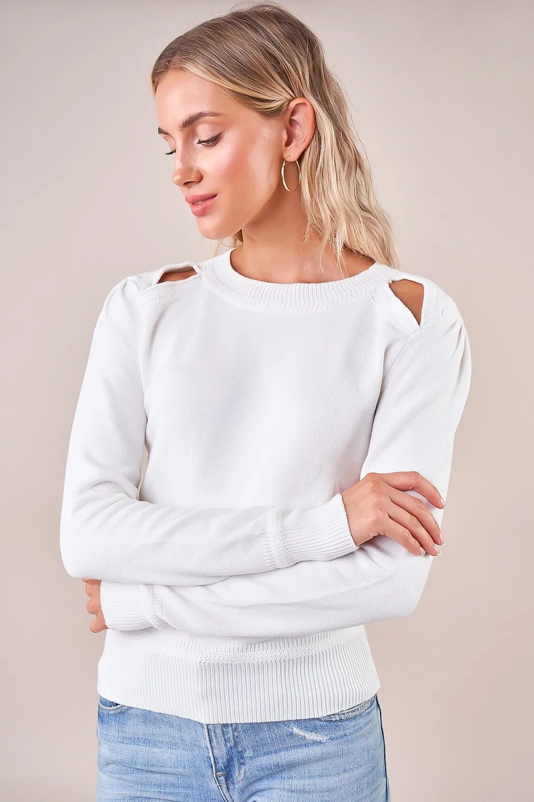 Atlanta Key Hole Cut Out Sweater