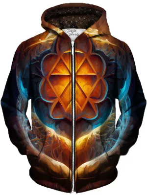 Attractive Amazement Unisex Zip-Up Hoodie