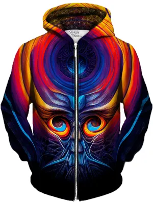 Audience Of Chaos Unisex Zip-Up Hoodie