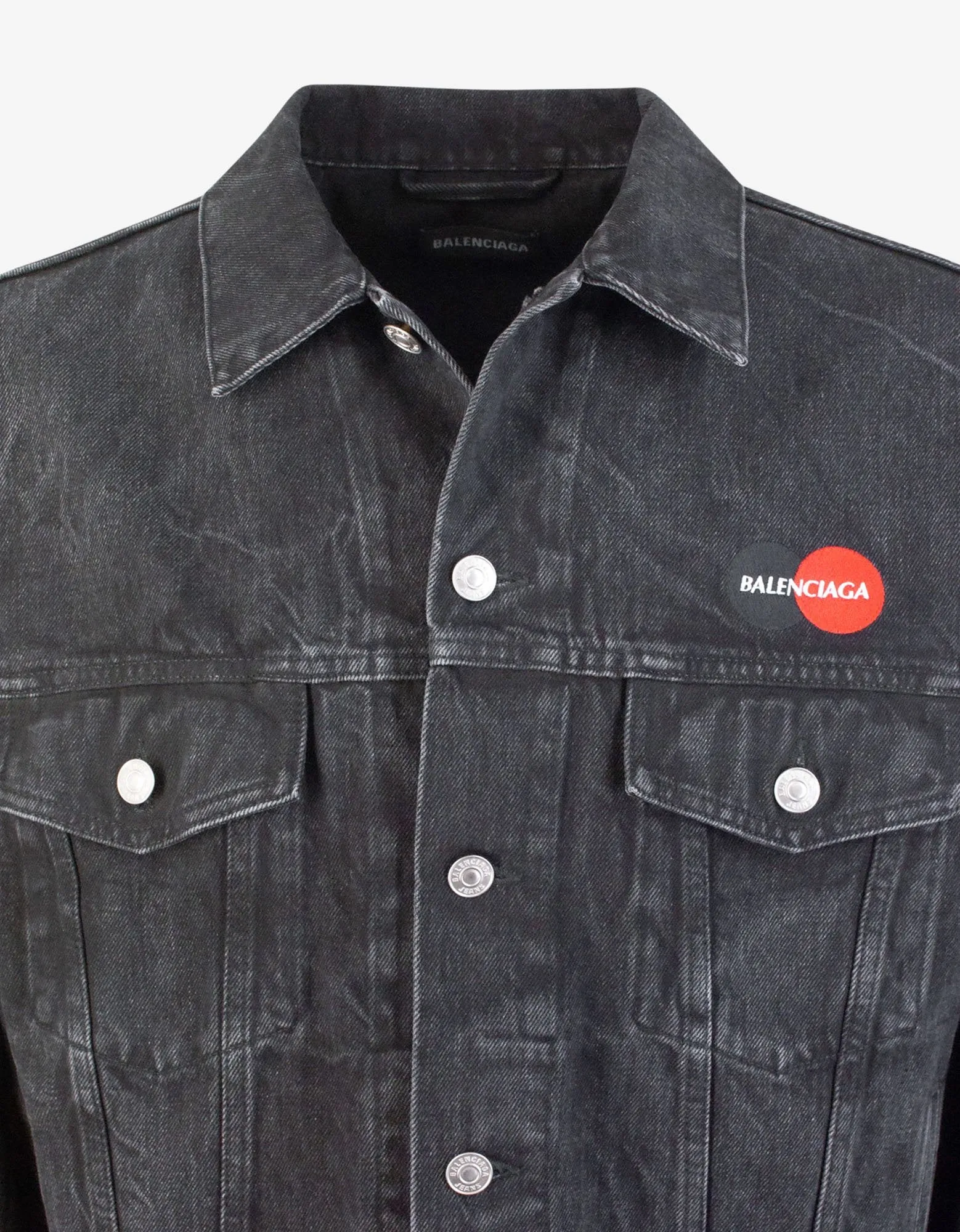 Black Uniform Denim Jacket