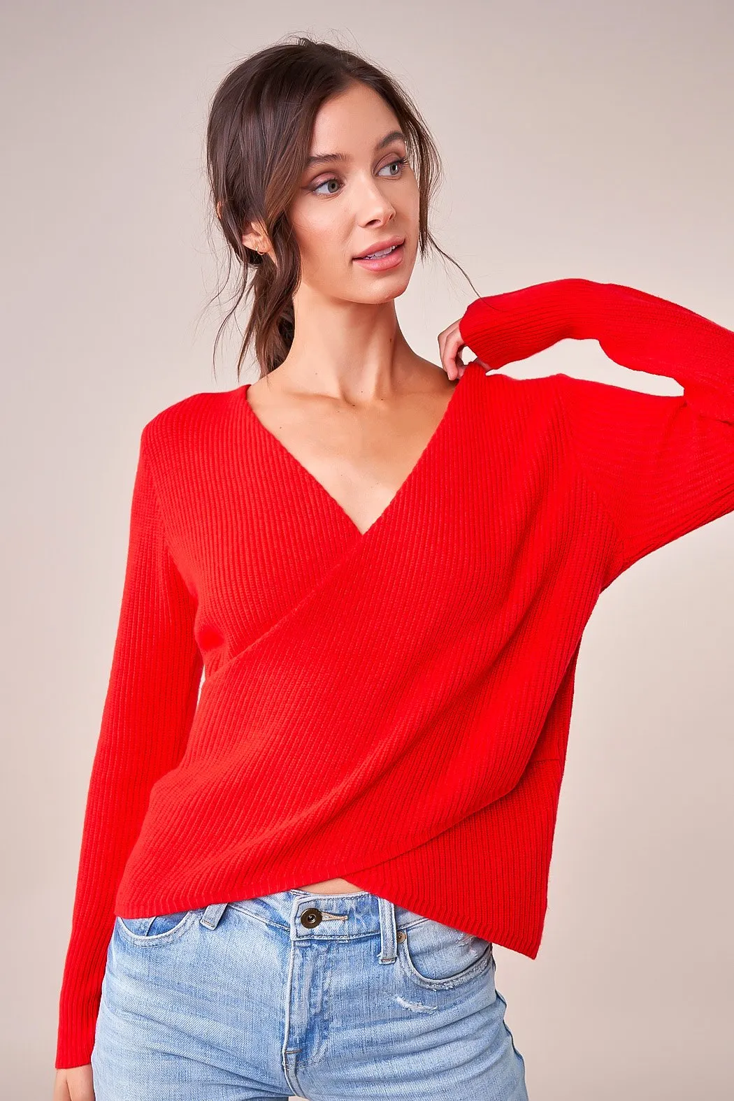 Britt Wrap Sweater