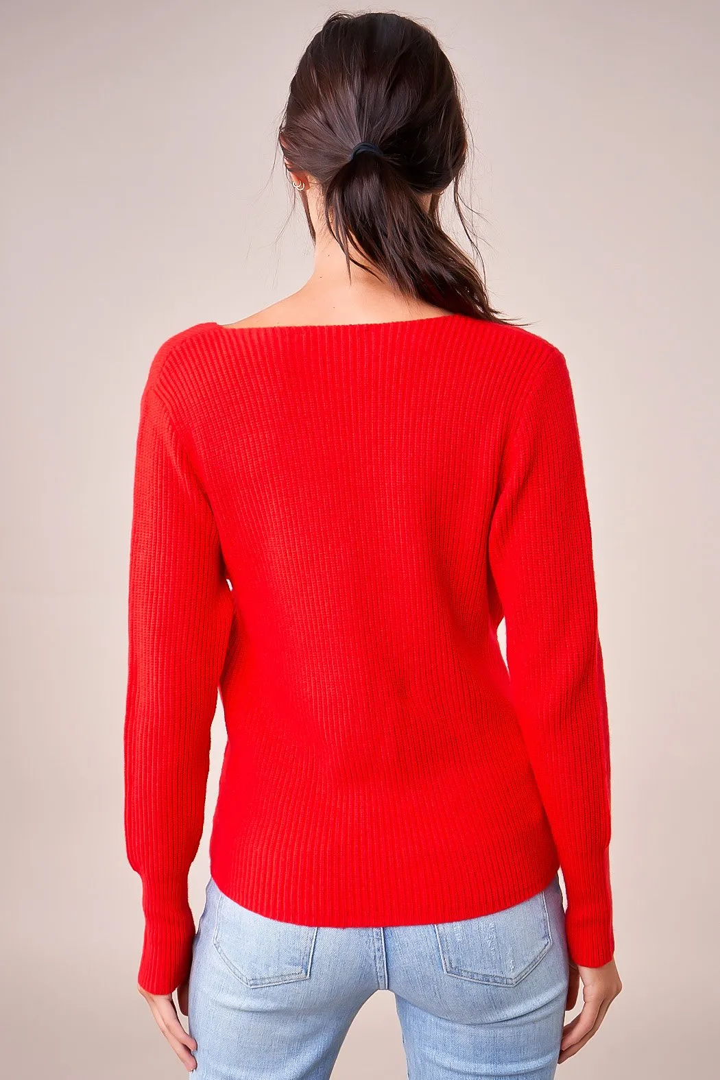 Britt Wrap Sweater