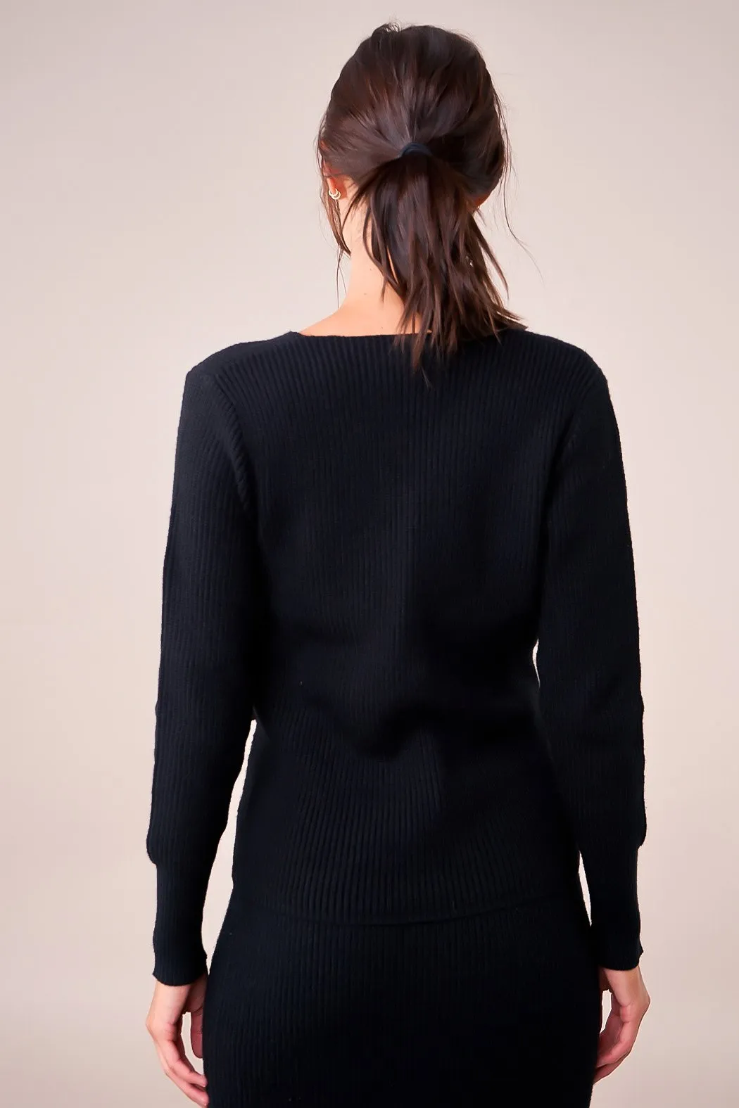 Britt Wrap Sweater