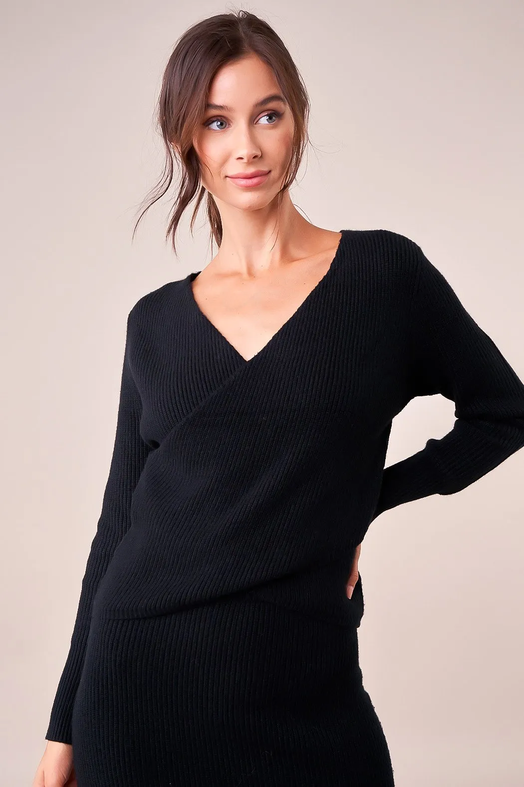 Britt Wrap Sweater