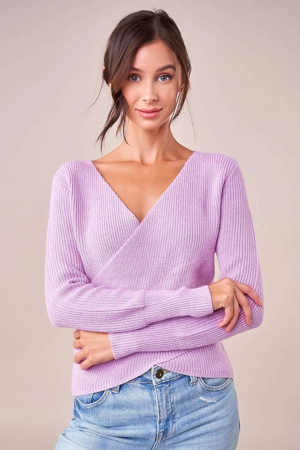 Britt Wrap Sweater