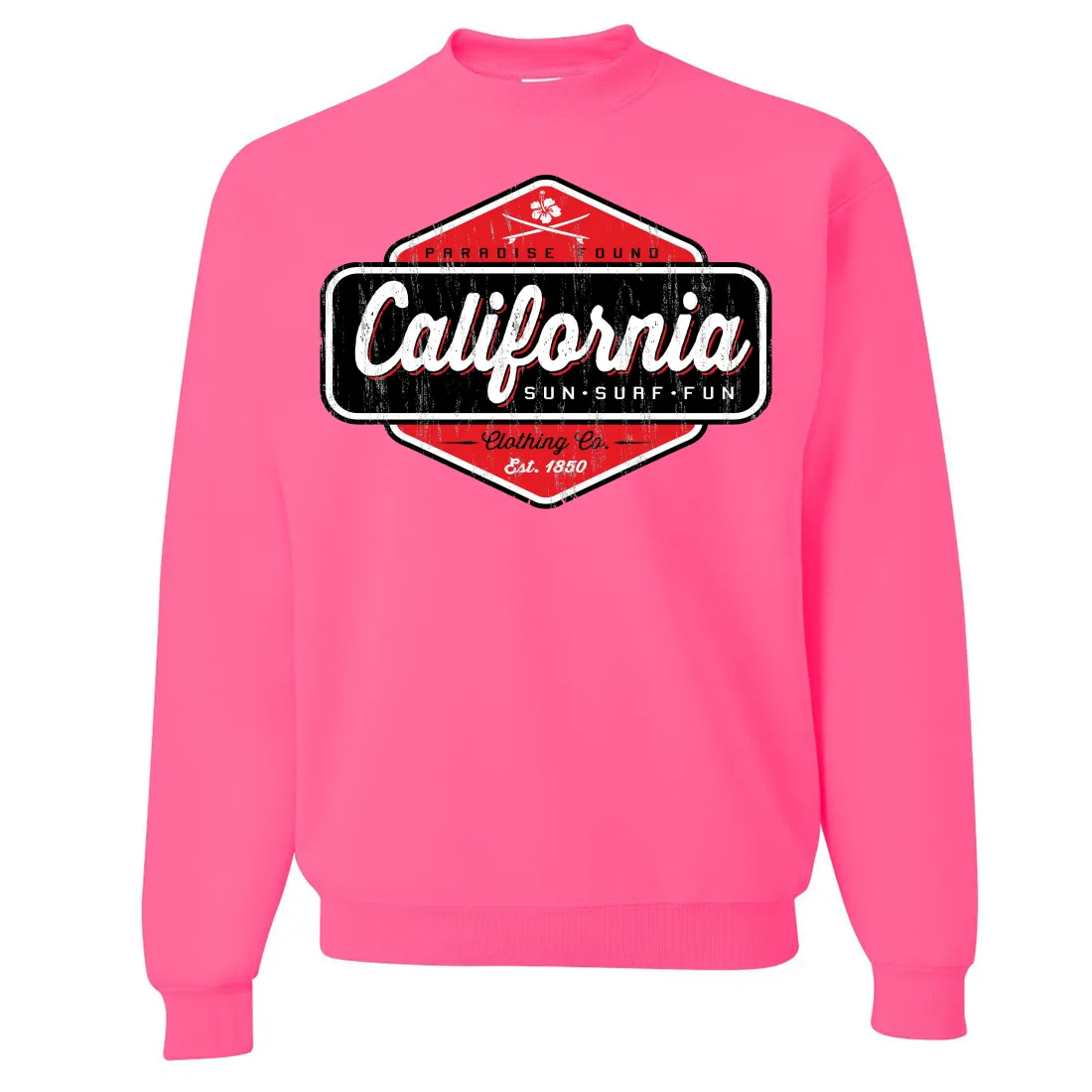 California Paradise Found Crewneck Sweatshirt