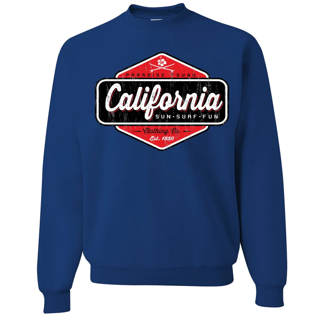 California Paradise Found Crewneck Sweatshirt