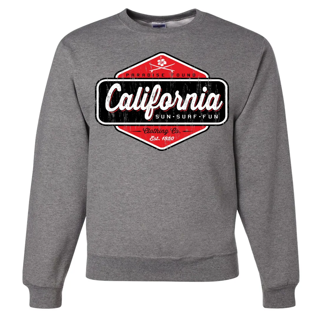 California Paradise Found Crewneck Sweatshirt