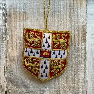 Cambridge University Crest Shield