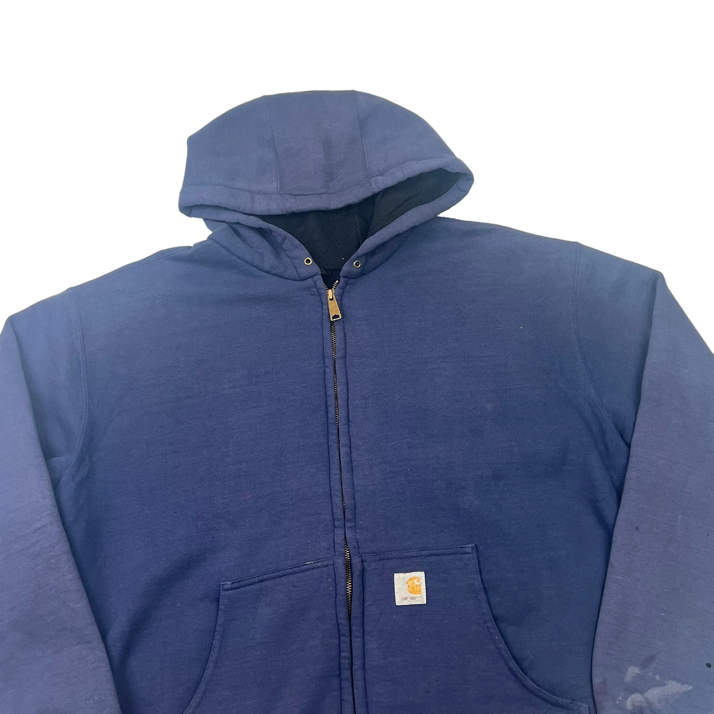 Carhartt Blue Hooded Sweatshirt