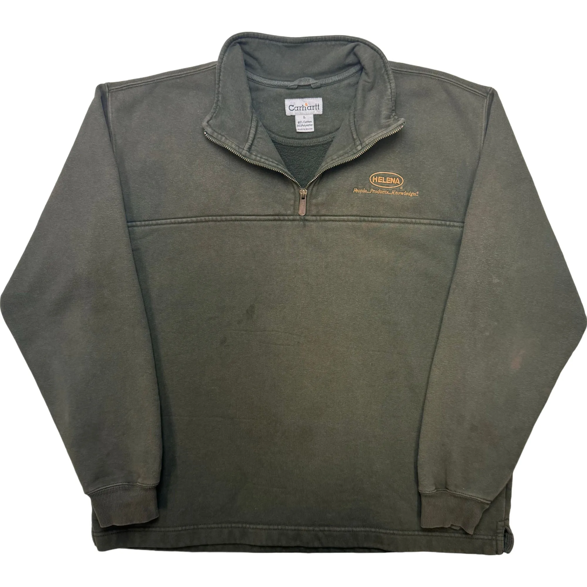 Carhartt Quarter-Zip Sweatshirt Green