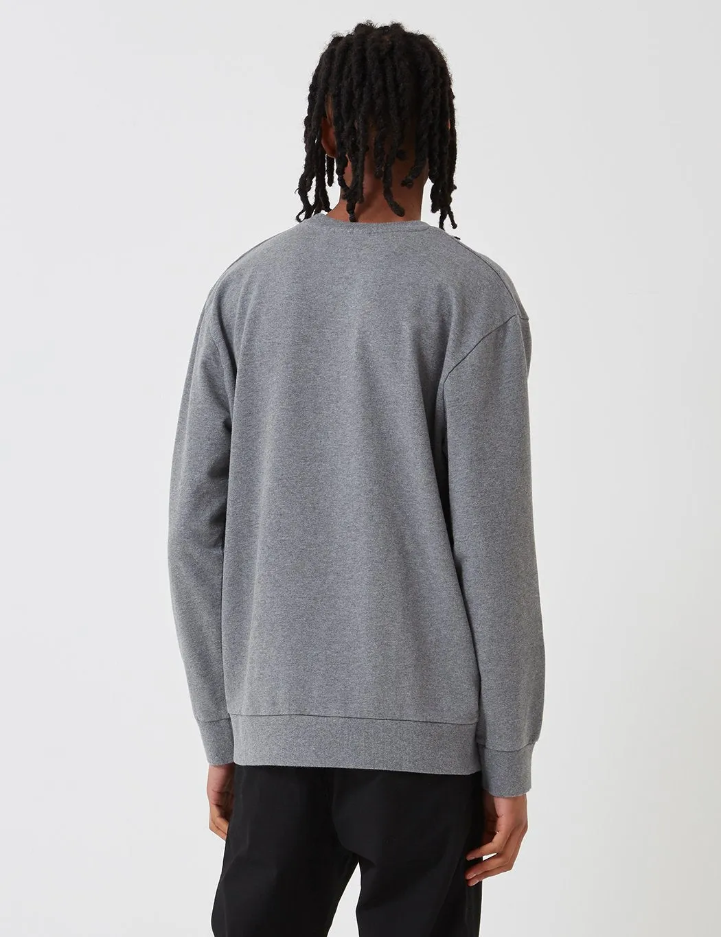 Carhartt-WIP Horizontal Sweatshirt - Dark Heather Grey