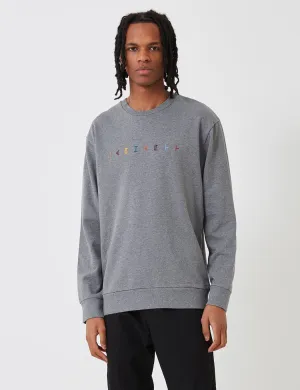 Carhartt-WIP Horizontal Sweatshirt - Dark Heather Grey