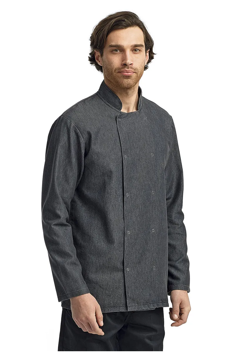 Chef's Denim Long Sleeve Coat