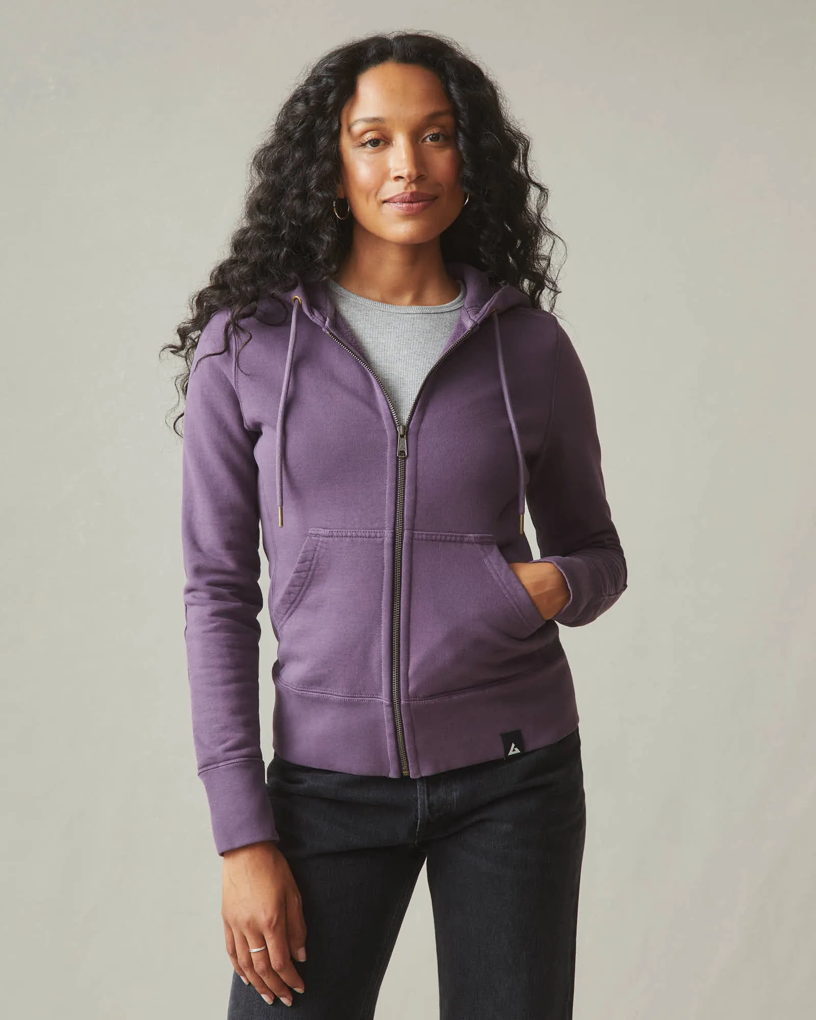 Classic Full Zip - Vintage Violet