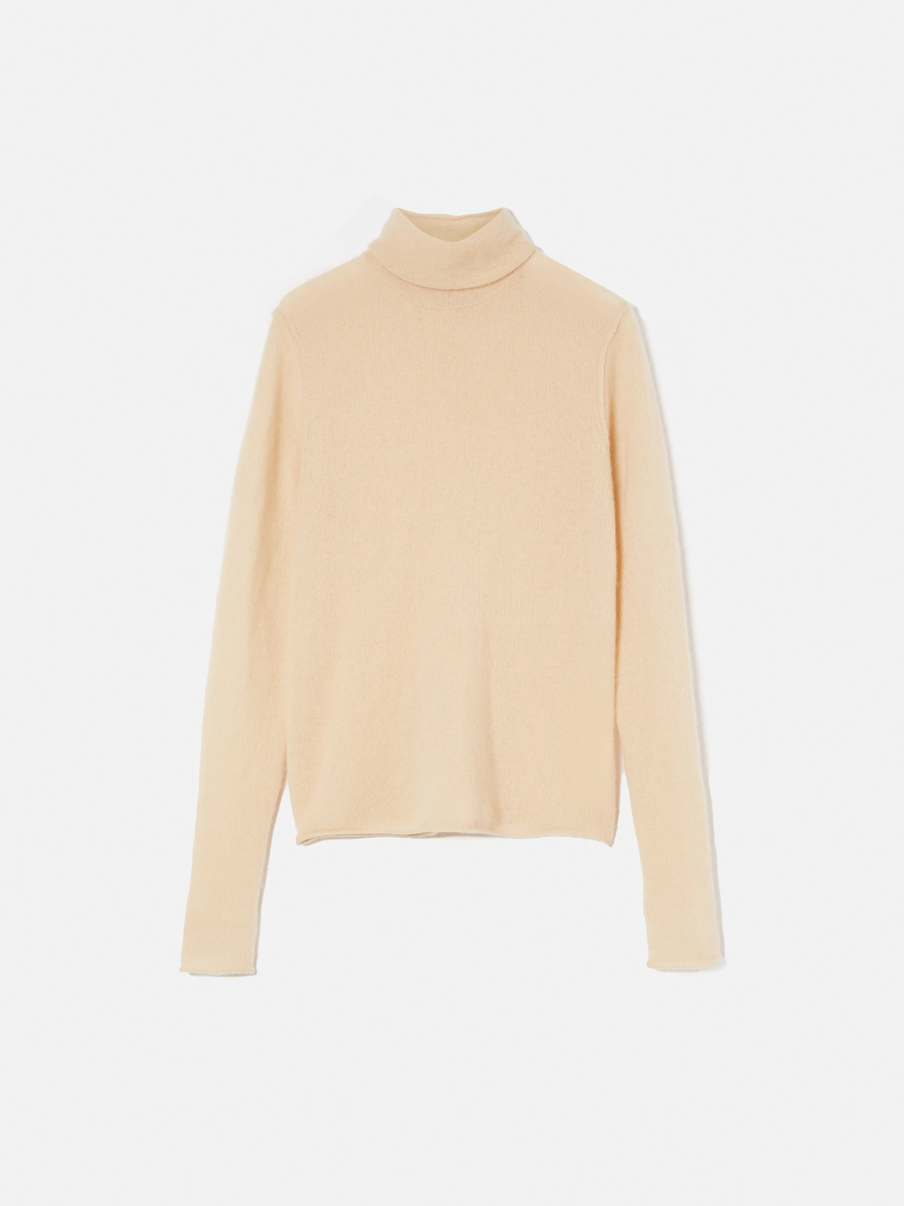 Cloud Cashmere Roll Neck | Cream