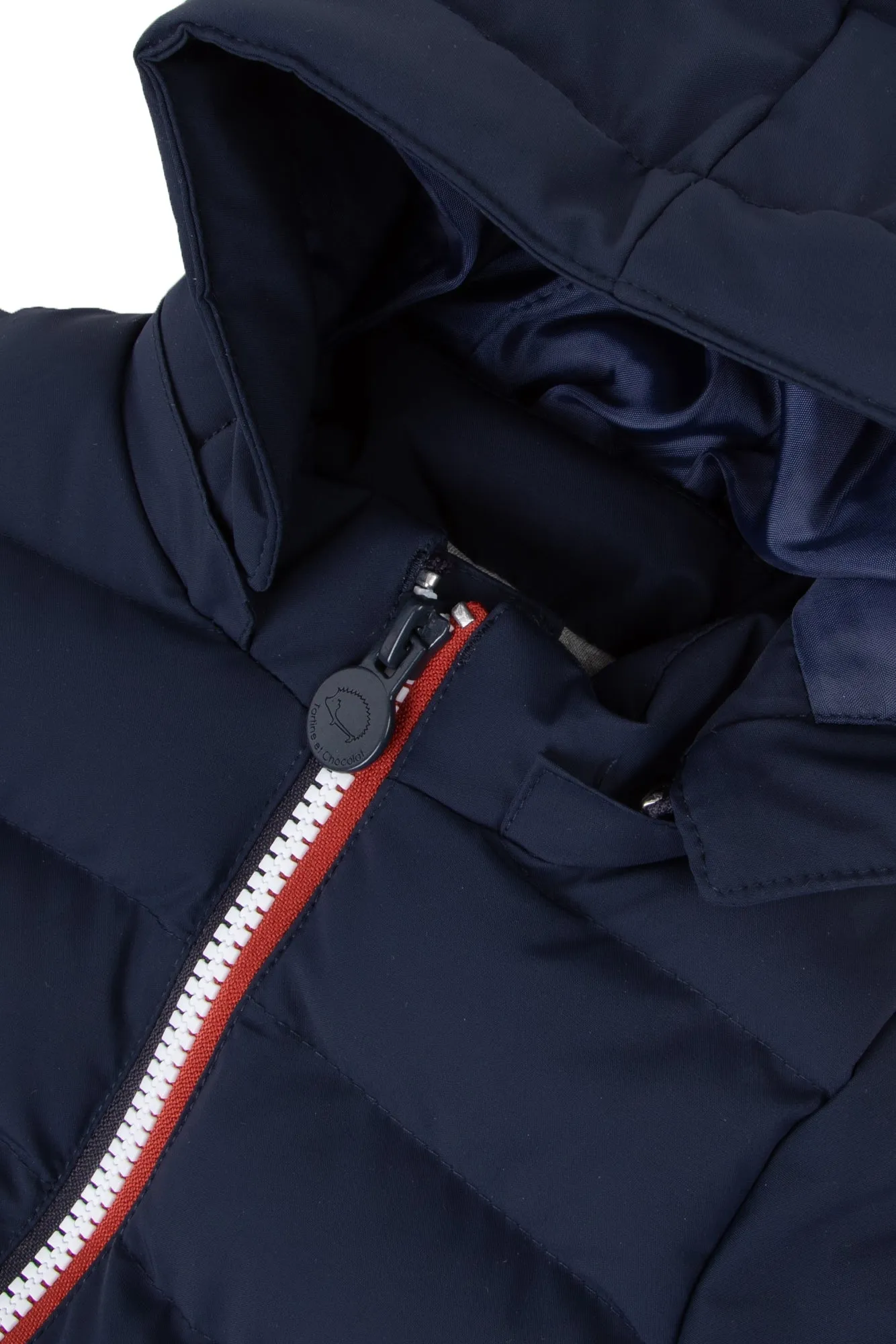 Down Jacket - Navy Water-Repellent