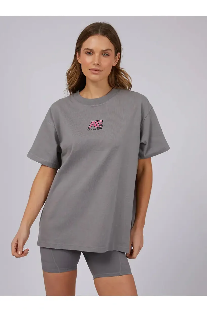 Drew Athletics Tee Charcoal