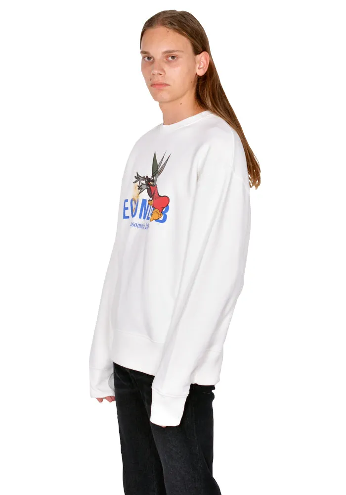 EGONLAB. SW001B FANTASIA SWEATSHIRT OFF-WHITE