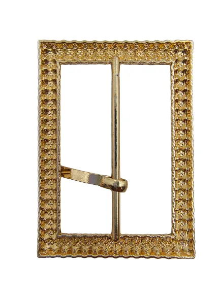 Graceful Design Gold Finish Diamond Buckle