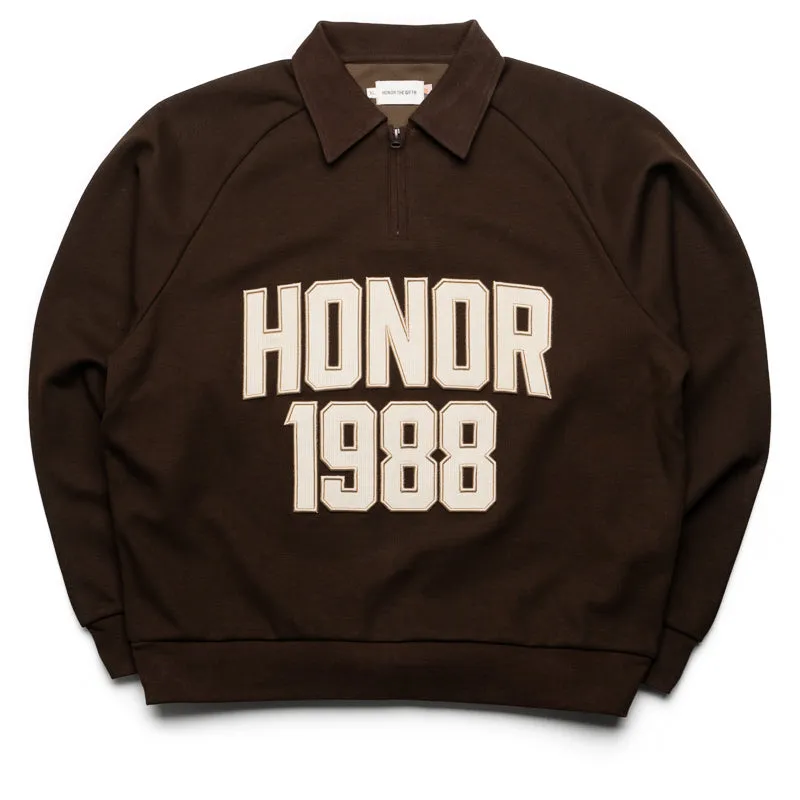 Honor The Gift 1988 Qtr Zip - Brown