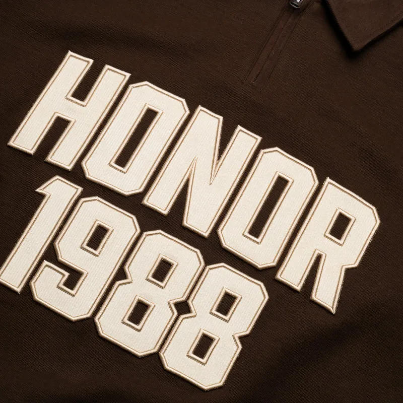 Honor The Gift 1988 Qtr Zip - Brown