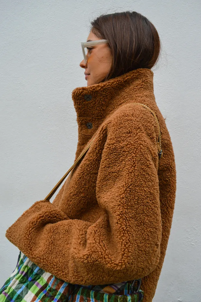 Indi & Cold Abrigo Chocolate Coat