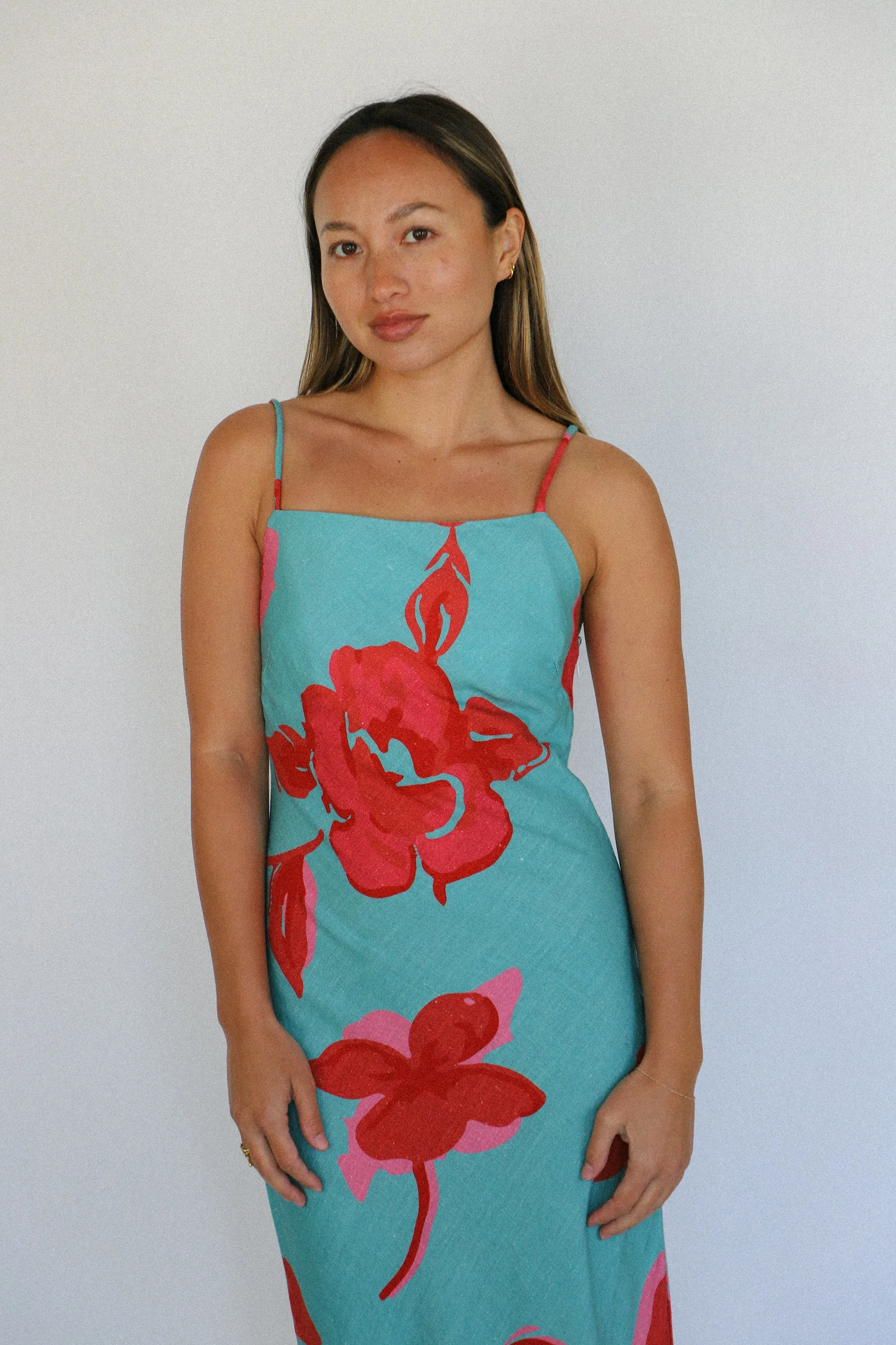 Inferna Floral Midi Dress