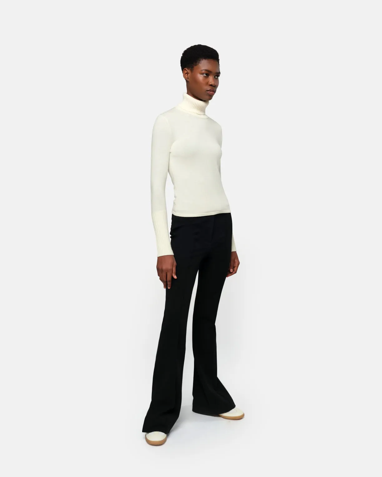 Irene Cream Turtleneck