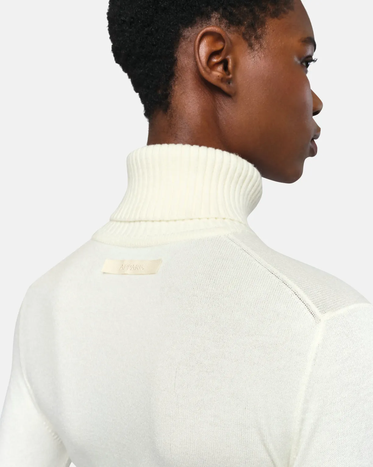 Irene Cream Turtleneck