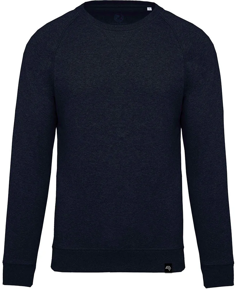 KRB K480 ― Bio-Baumwolle Sweatshirt - Heather Navy Blau Melange