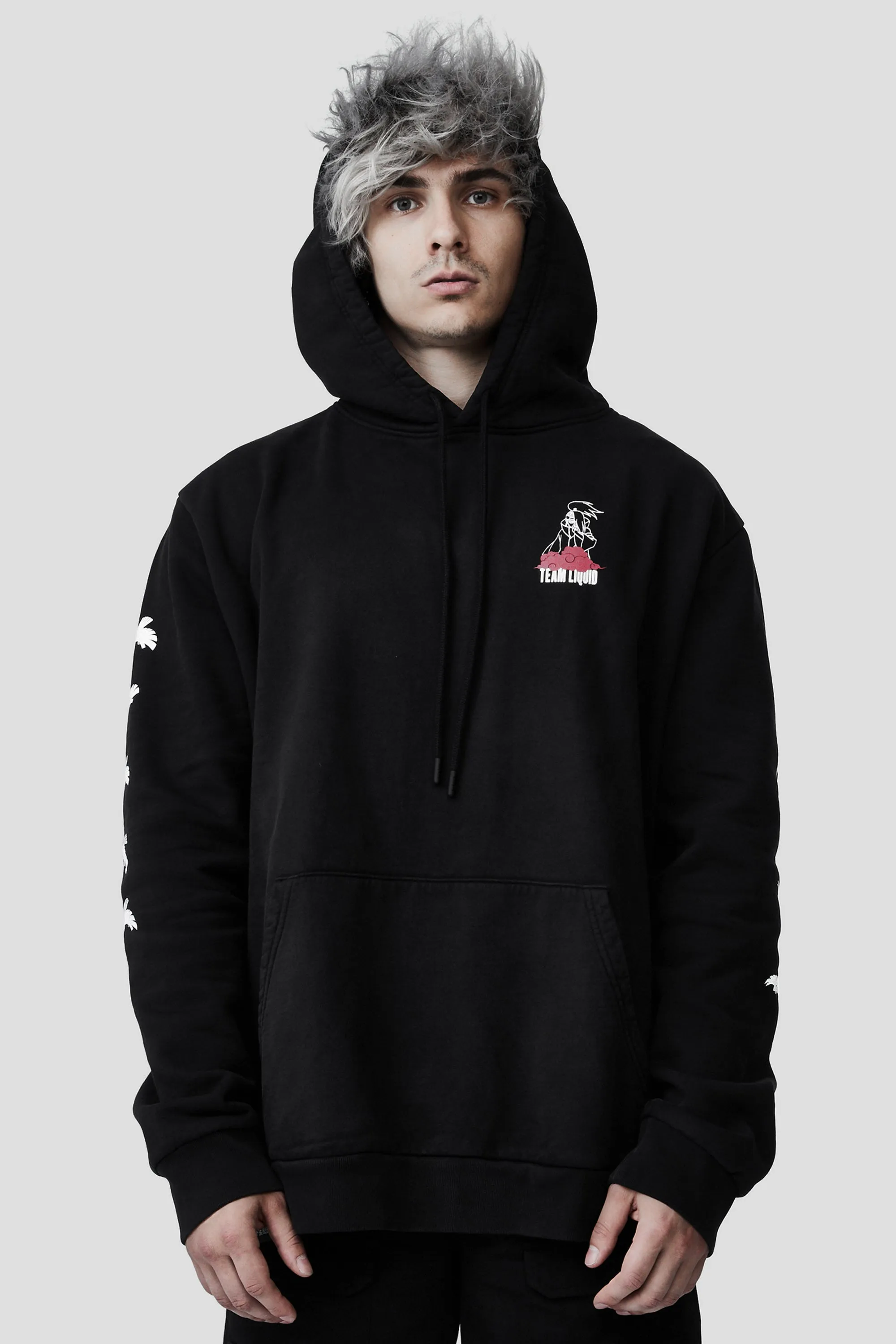 LIQUID x NARUTO AKATSUKI DEIDARA ARTWORK HOODIE