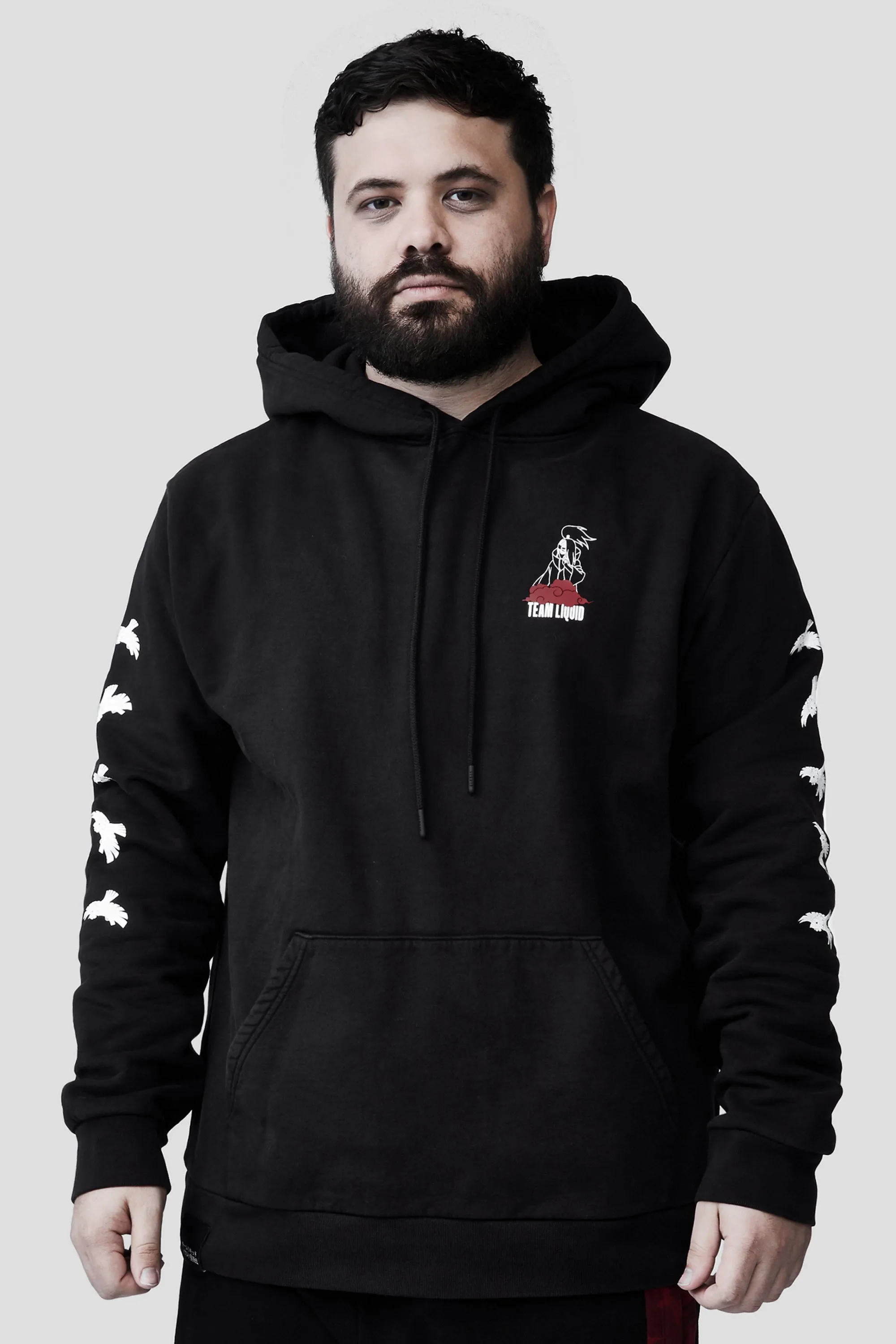 LIQUID x NARUTO AKATSUKI DEIDARA ARTWORK HOODIE