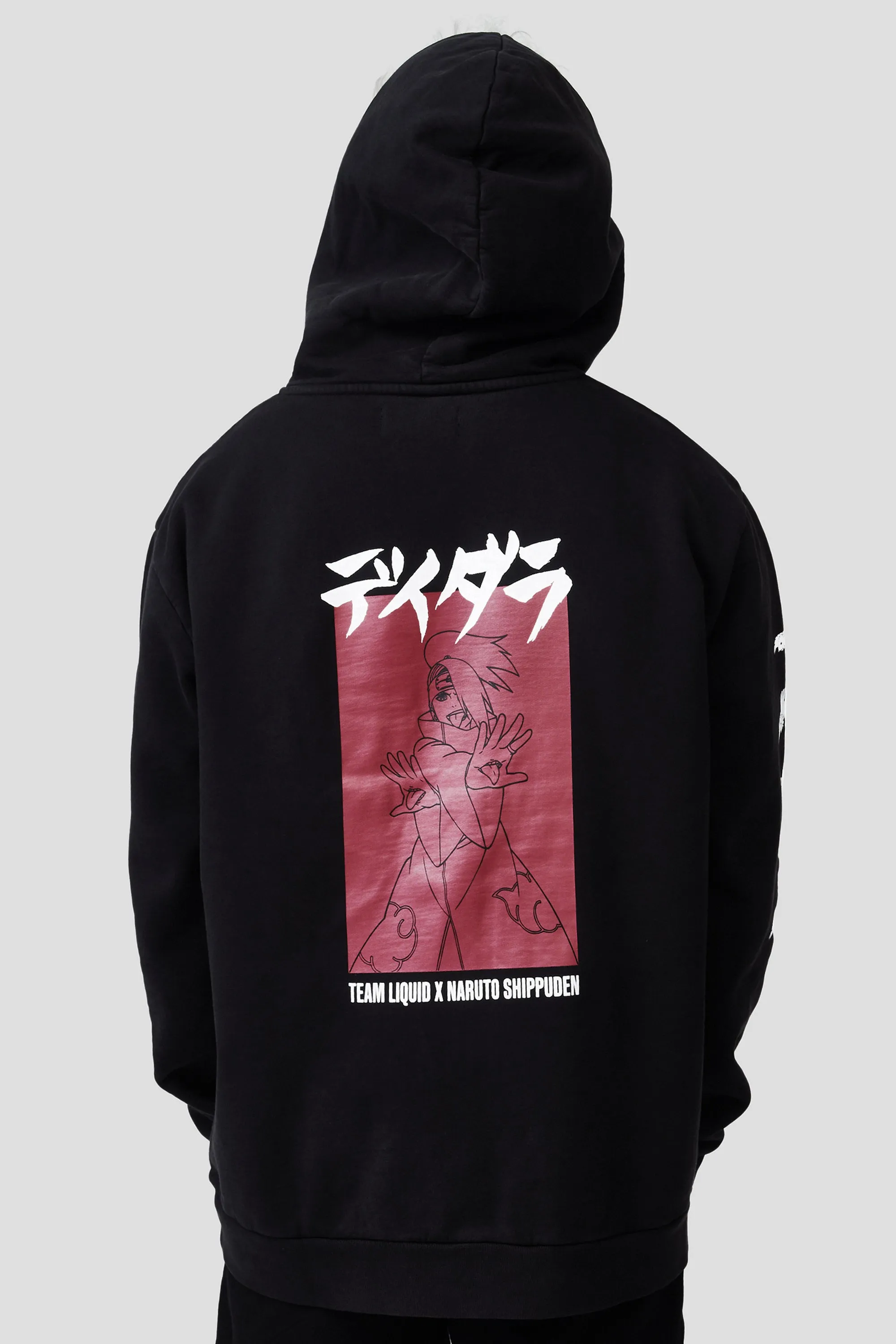 LIQUID x NARUTO AKATSUKI DEIDARA ARTWORK HOODIE