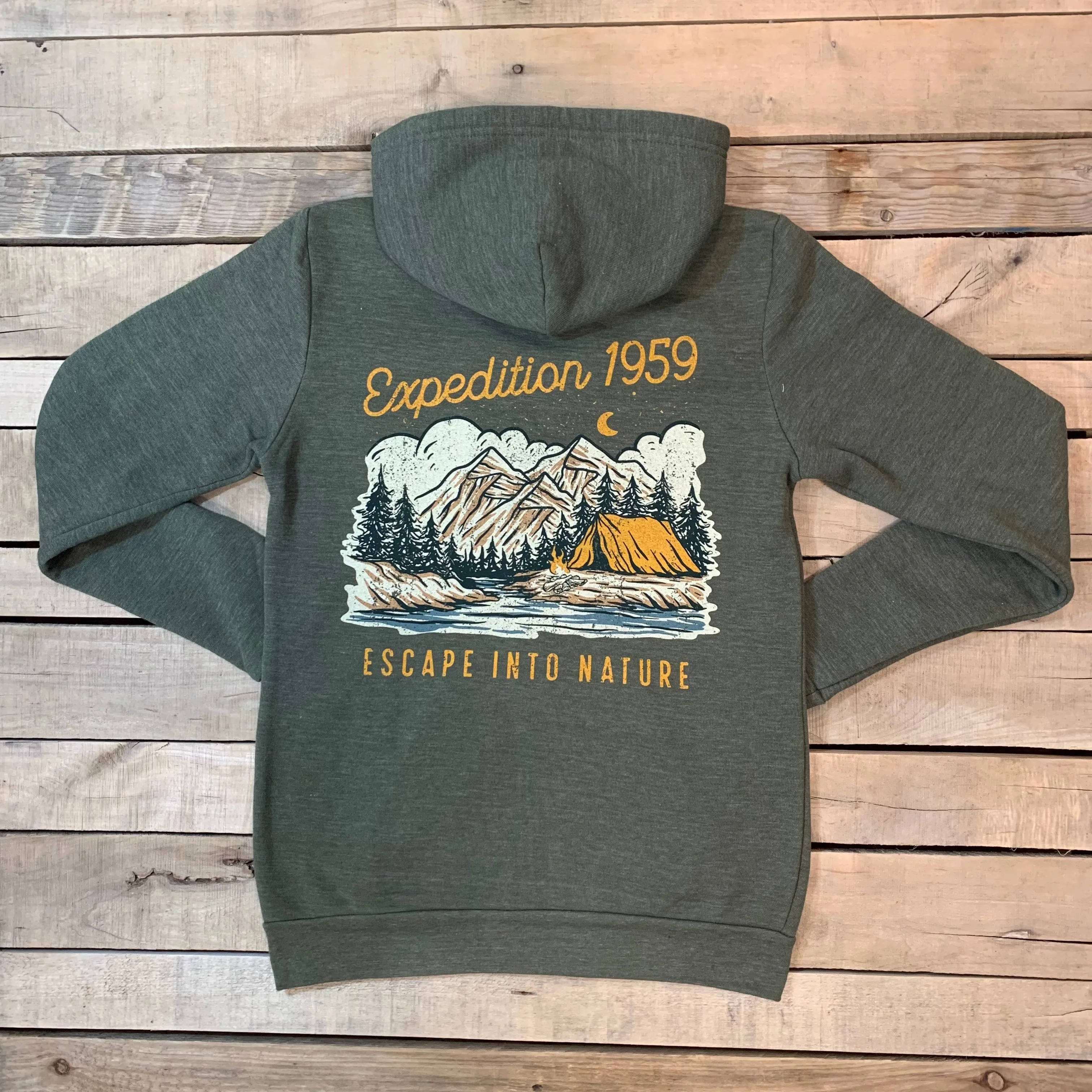 Men's Escape Into Nature Zip Up