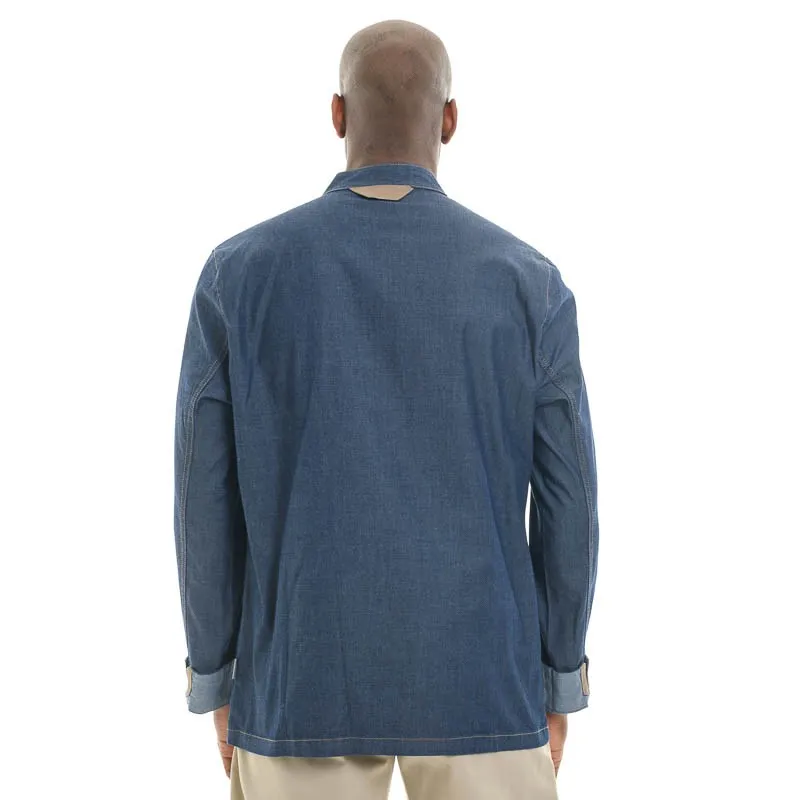 Men's Long Sleeve Jean Chef Coat - LAFONT