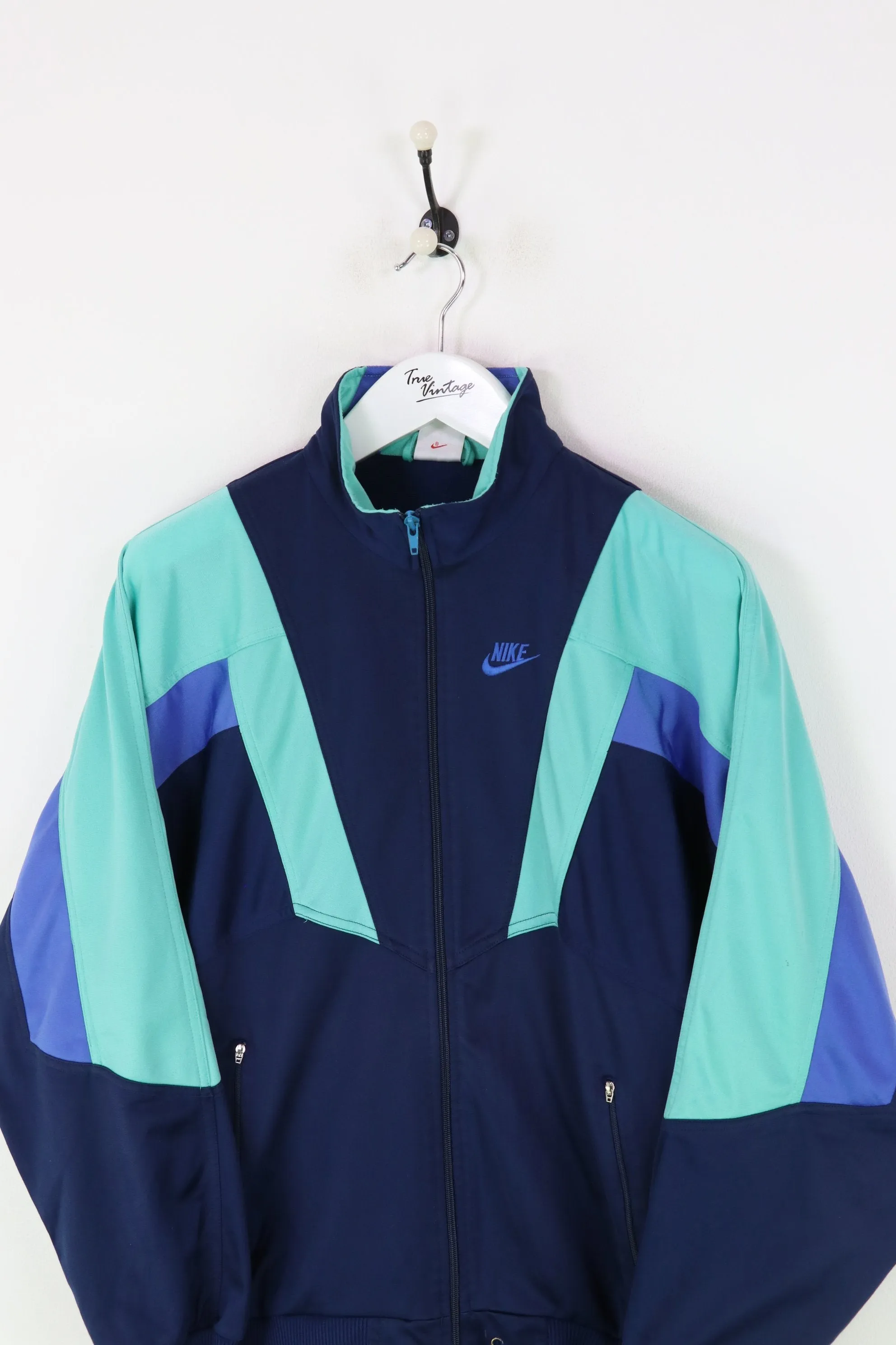 Nike Track Jacket Navy/Mint Medium