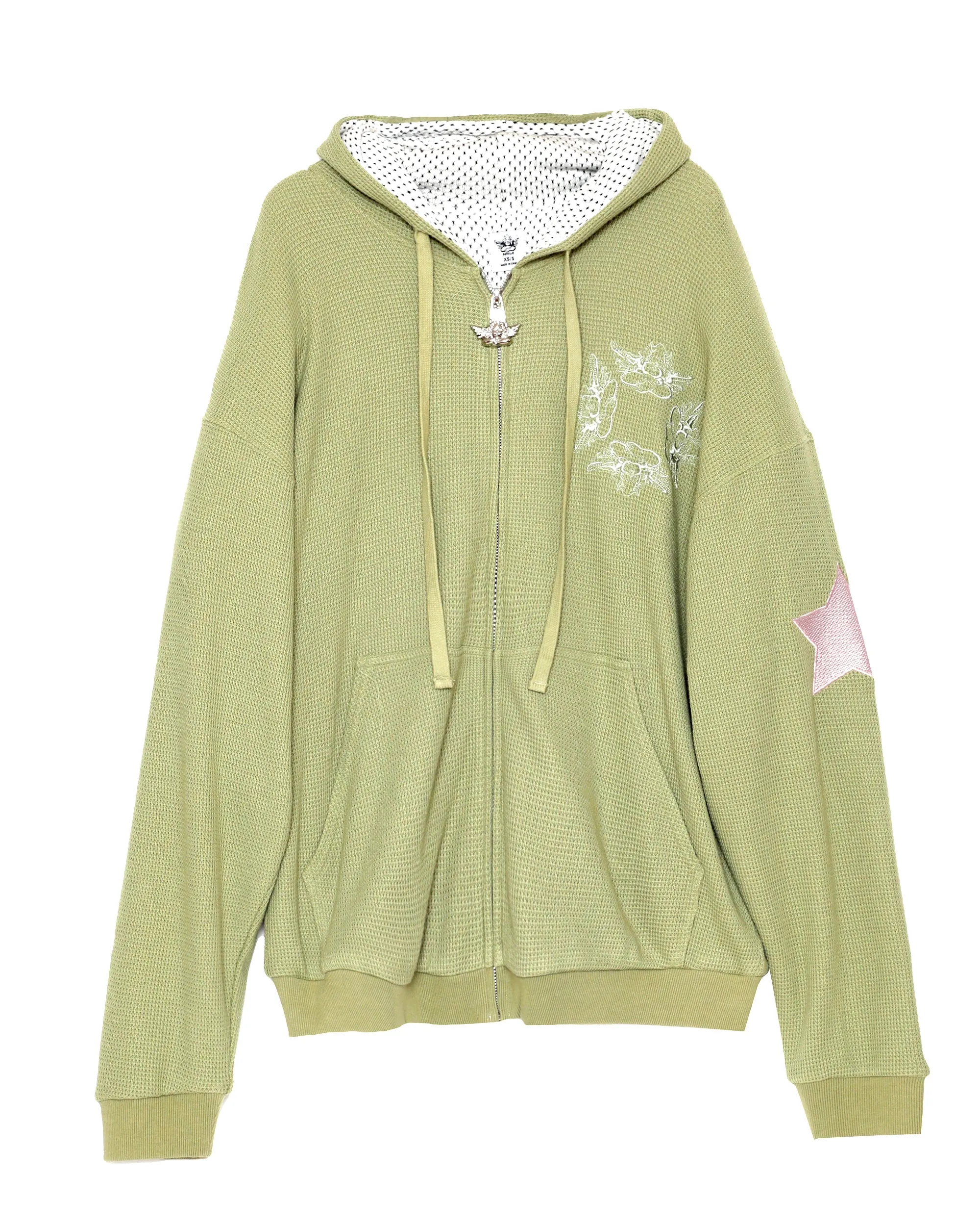 Olive Don’t Say It Darling Harley Zip-Up Hoodie