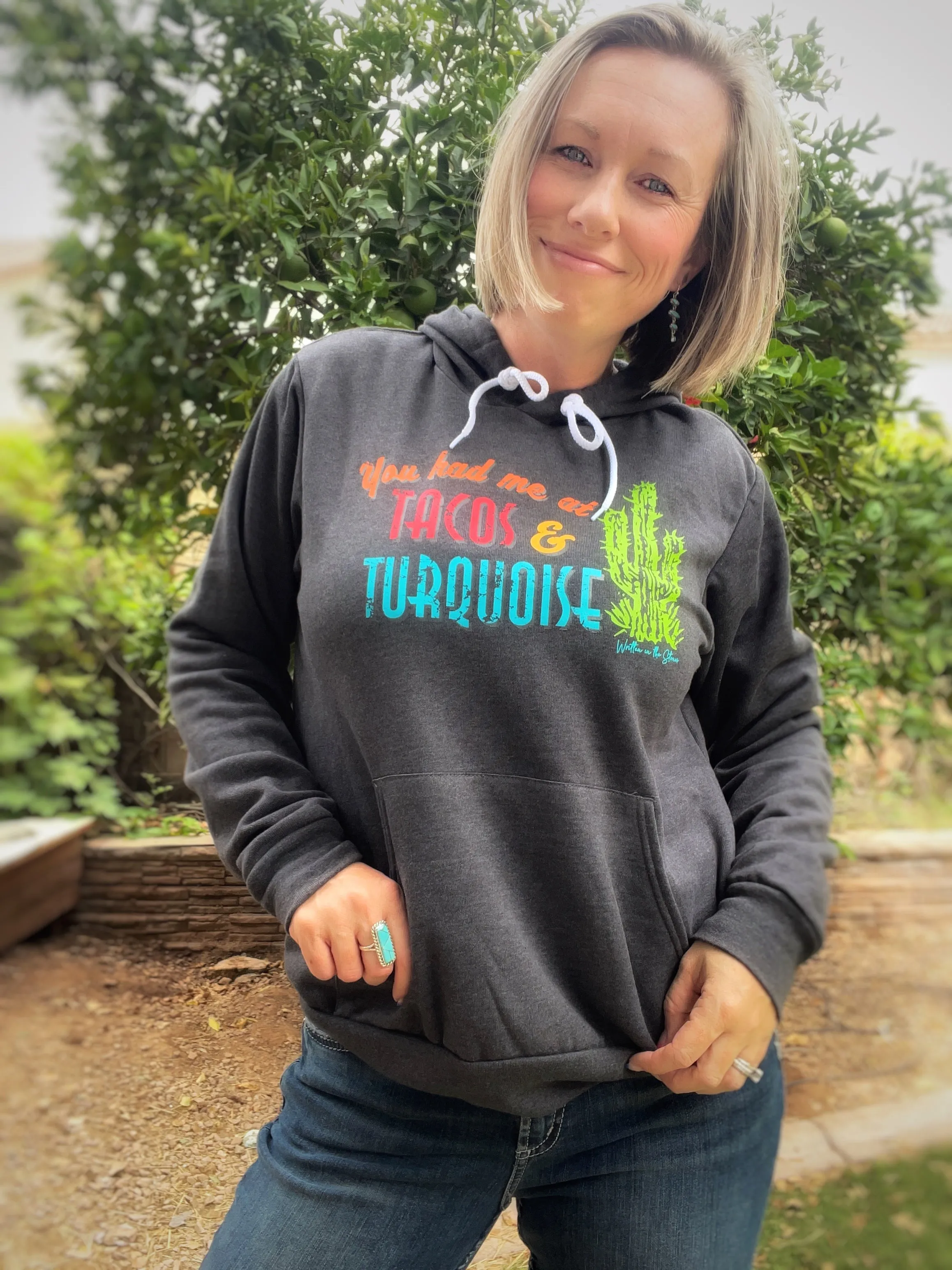 PREORDER: You had me at Tacos & Turquoise SWEATSHIRT