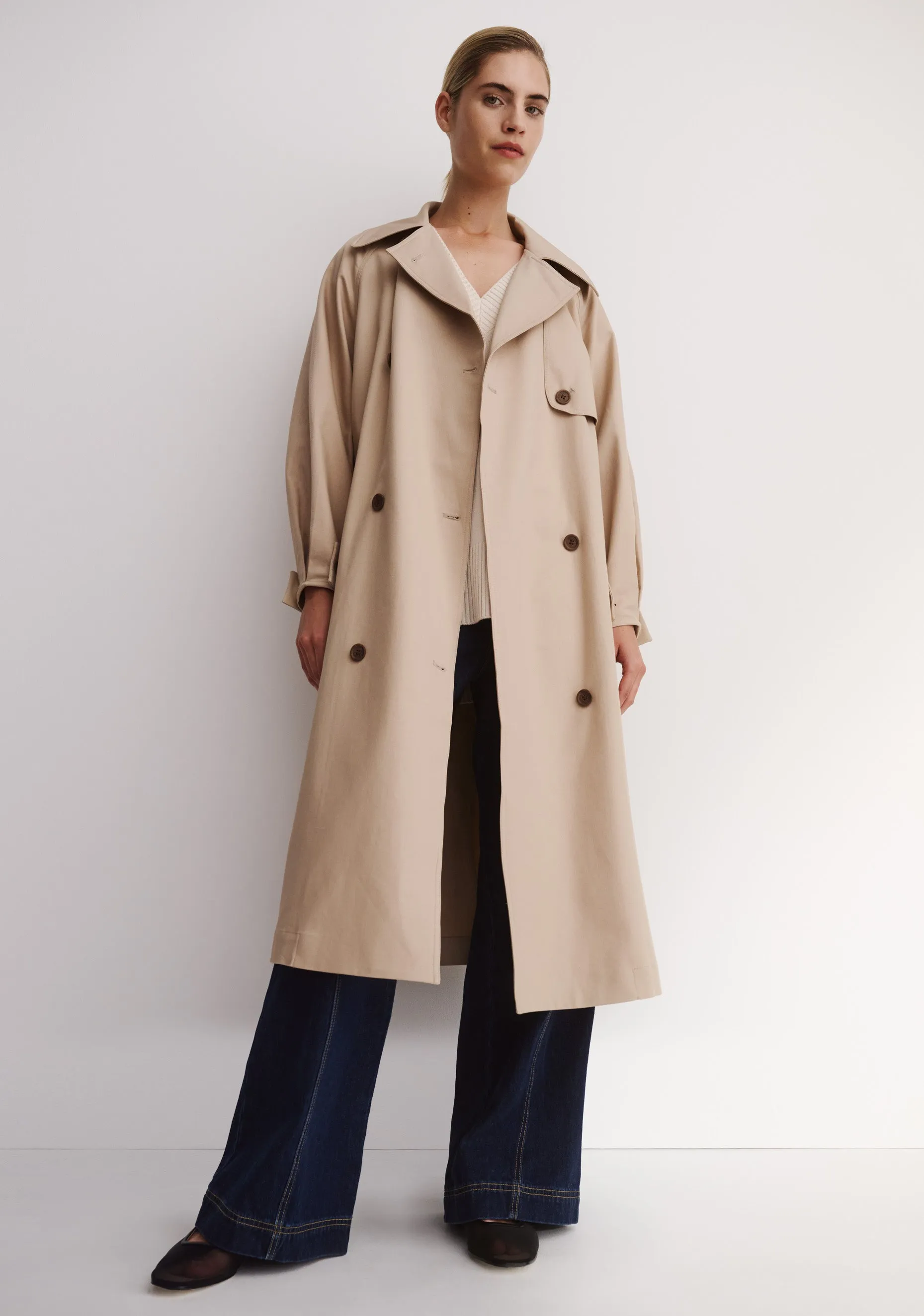 Rory Trench Coat_Biscuit