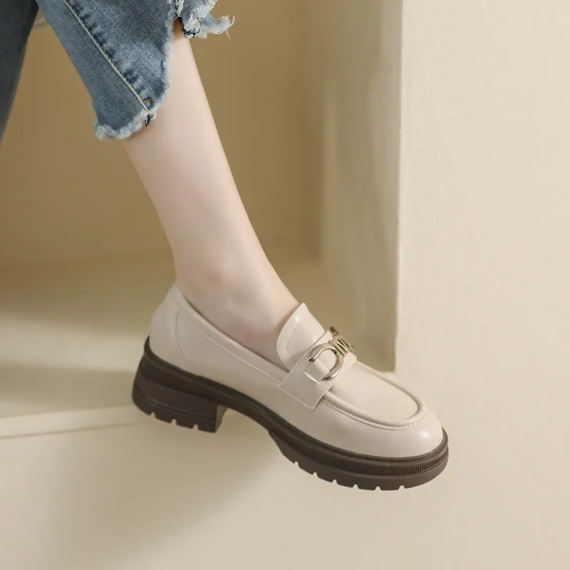 Women Casual Stylish Thick Soled Loafers