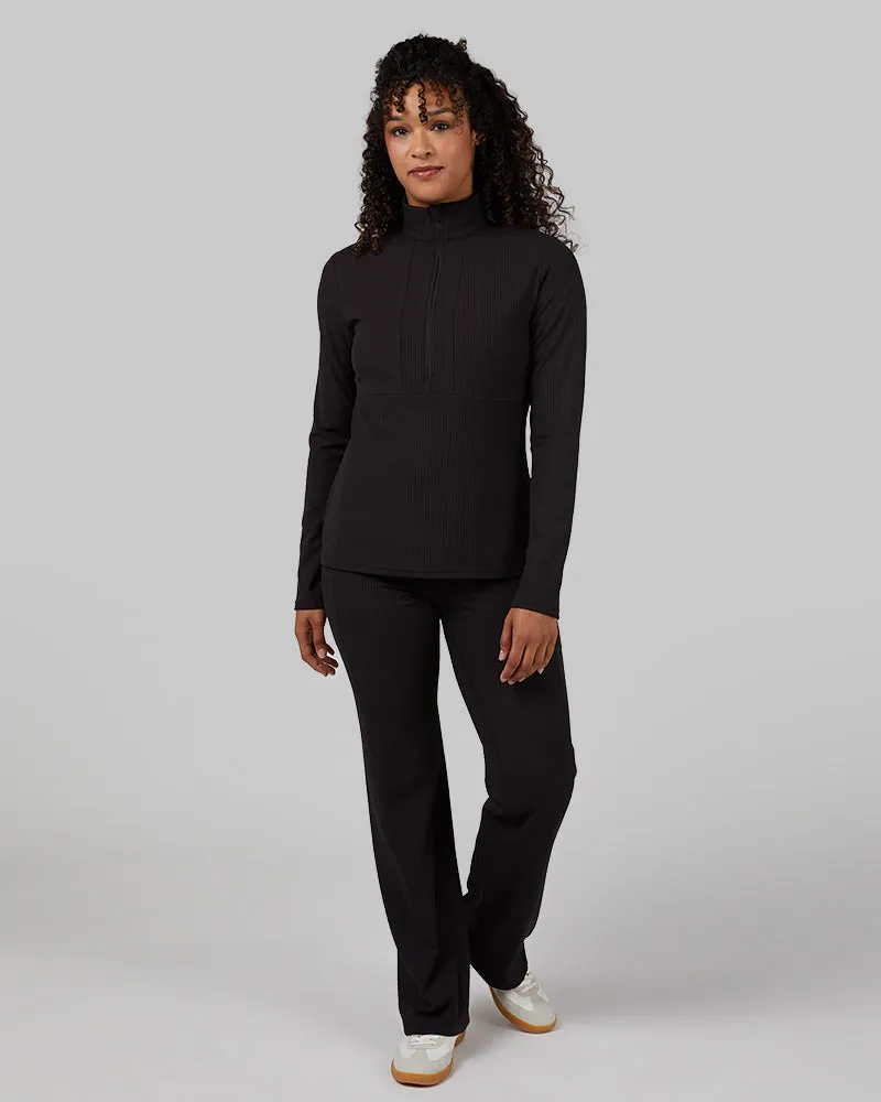 WOMEN'S ACTIVE RIB ½ ZIP TOP