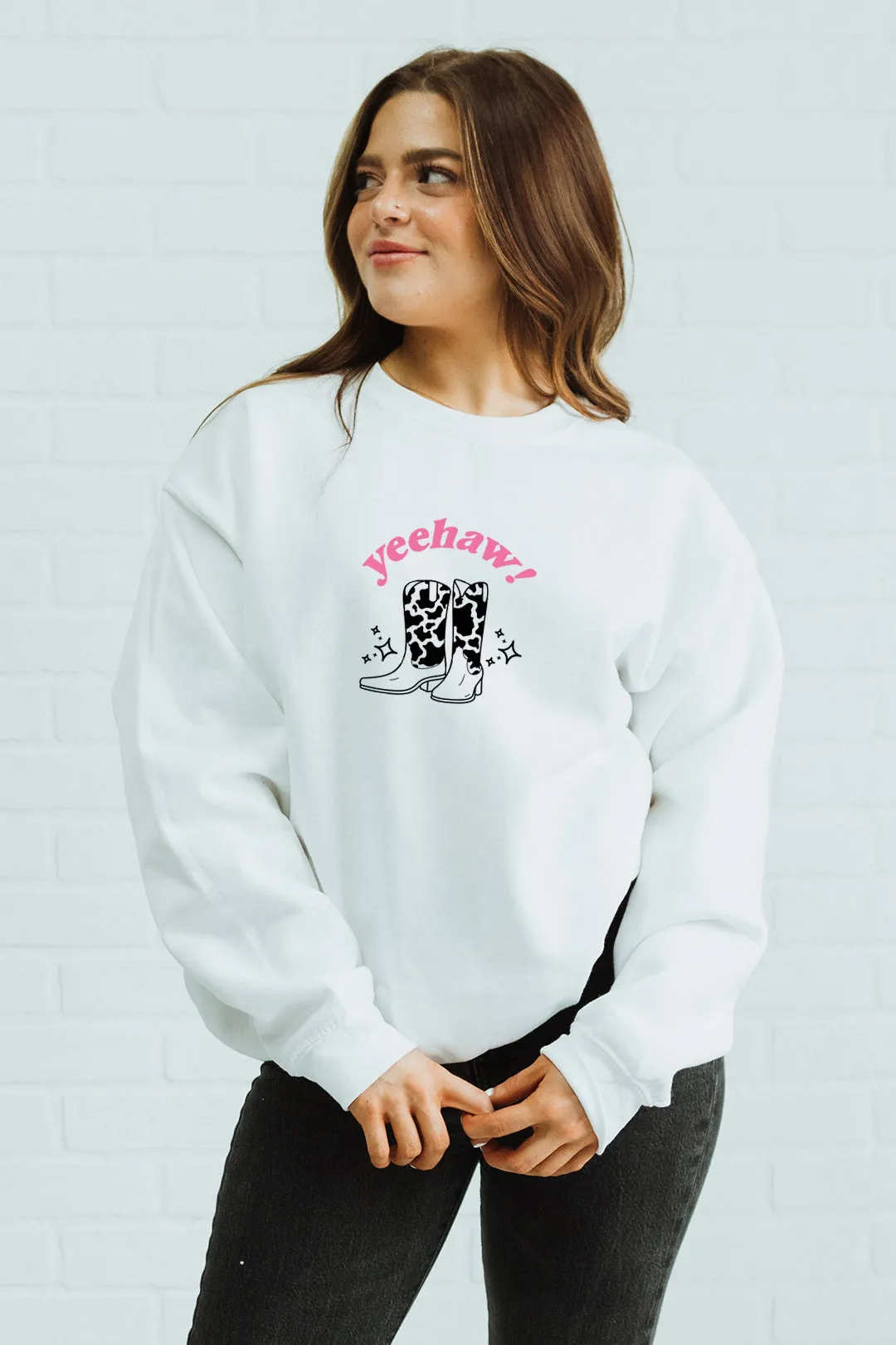 Yeehaw! crewneck