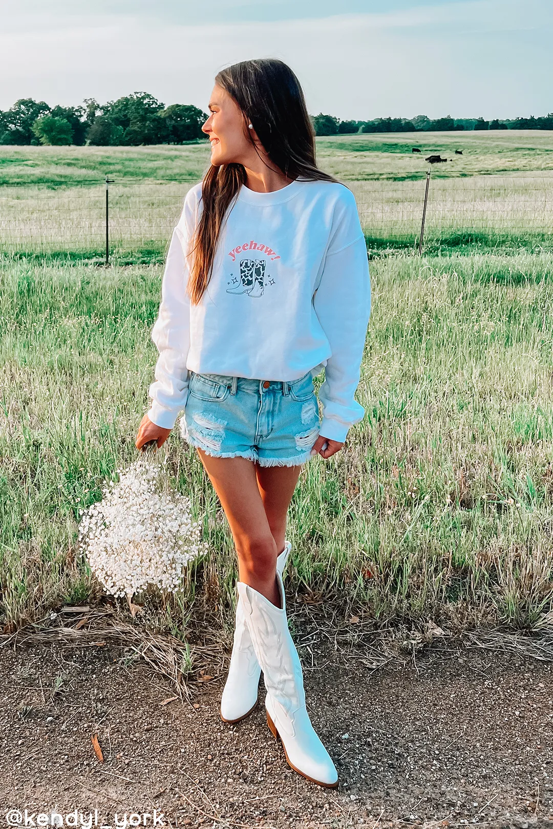 Yeehaw! crewneck