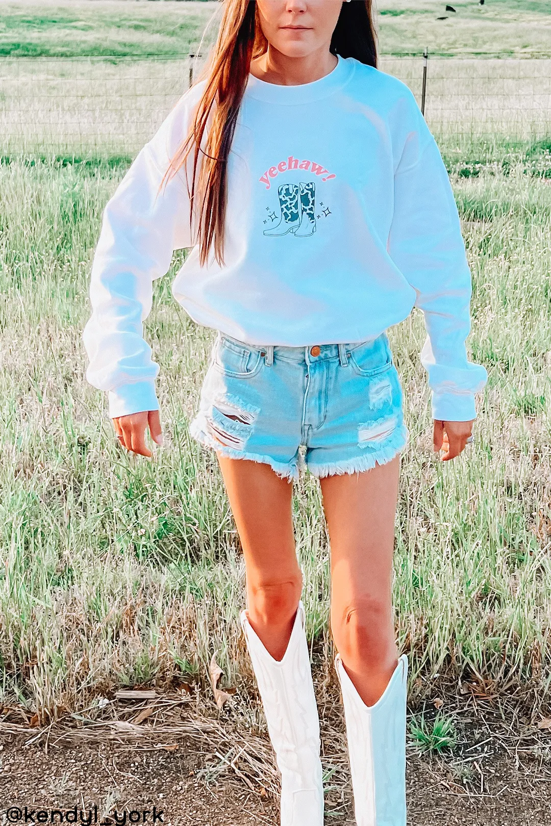 Yeehaw! crewneck