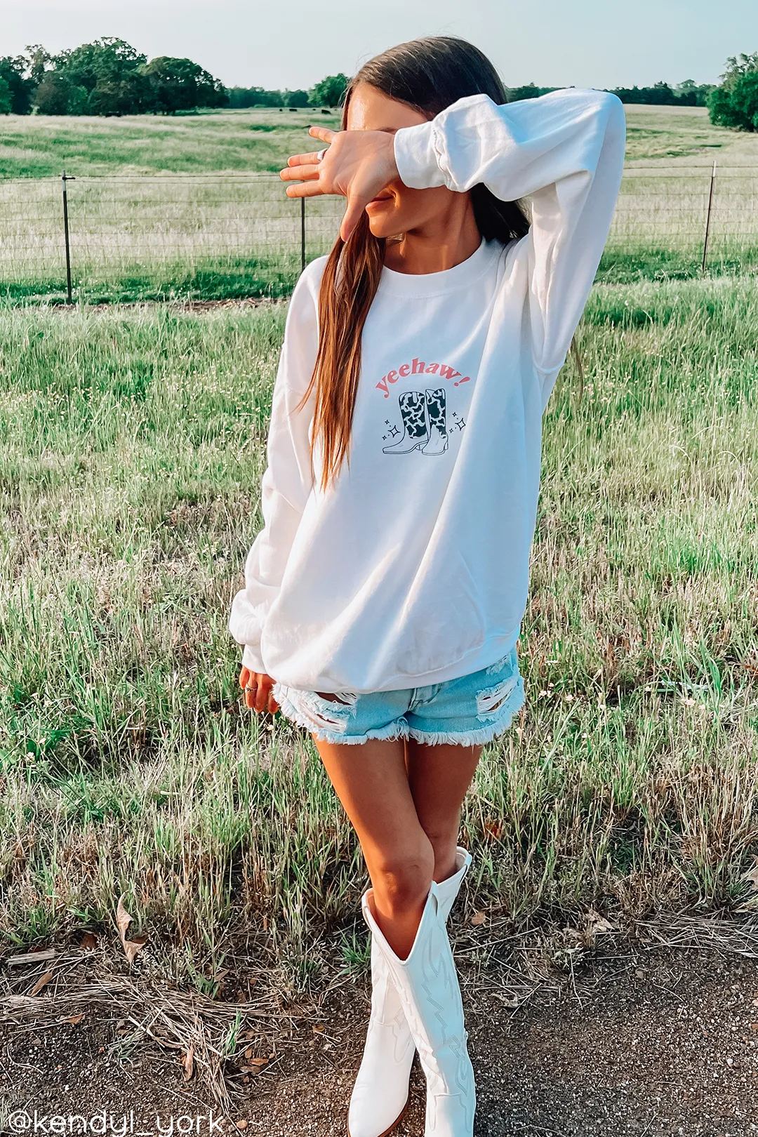 Yeehaw! crewneck